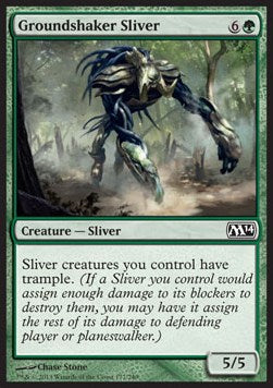 Groundshaker Sliver - Magic 2014 (Common) [M14-177]