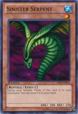 Sinister Serpent (V.1 - Common) - Battle Pack 2: War of the Giants (Common) [BP02-015]