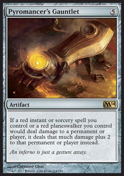 Pyromancer's Gauntlet - Magic 2014 (Rare) [M14-214]