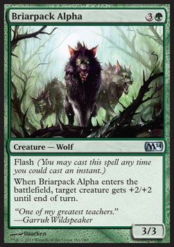 Briarpack Alpha - Magic 2014 (Uncommon) [M14-166]