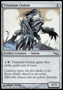 Titanium Golem - Mirrodin (Common) [MRD-263]