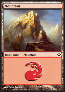 Mountain (V.3) - Theros (Land) [THS-244]