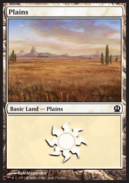 Plains (V.1) - Theros (Land) [THS-230]