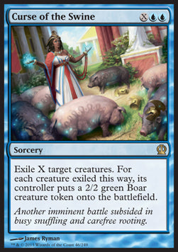 Curse of the Swine - Theros (Rare) [THS-46]