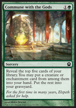 Commune with the Gods - Theros (Common) [THS-155]