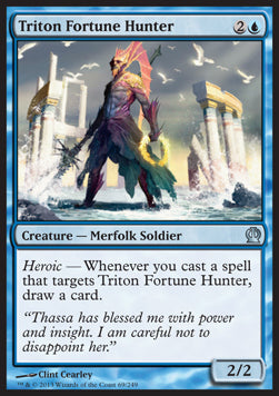 Triton Fortune Hunter - Theros (Uncommon) [THS-69]
