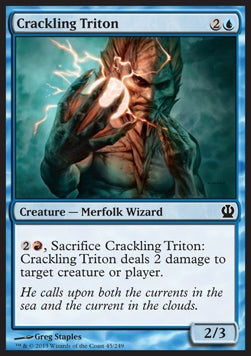 Crackling Triton - Theros (Common) [THS-45]