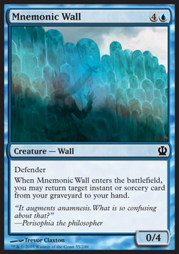 Mnemonic Wall - Theros (Common) [THS-55]