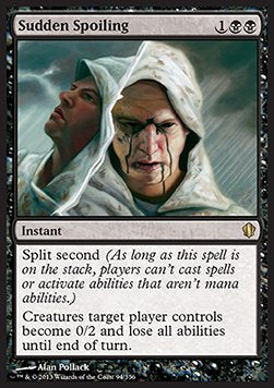 Sudden Spoiling - Commander 2013 (Rare) [C13-94]