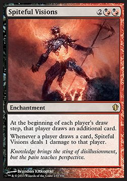 Spiteful Visions - Commander 2013 (Rare) [C13-233]