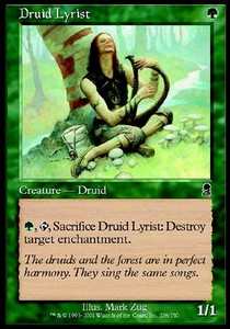 Druid Lyrist - Odyssey (Common) [ODY-238]