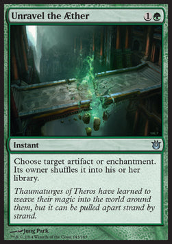 Unravel the Aether - Born of the Gods (Uncommon) [BNG-143]