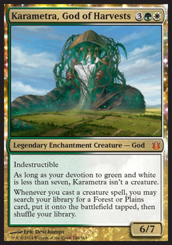 Karametra, God of Harvests - Born of the Gods (Mythic) [BNG-148]