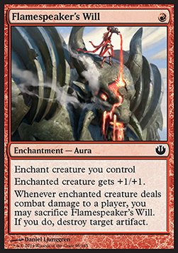 Flamespeaker's Will - Journey into Nyx (Common) [JOU-95]