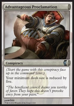 Advantageous Proclamation - Conspiracy (Uncommon) [CNS-1]