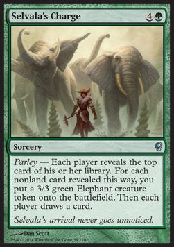 Selvala's Charge - Conspiracy (Uncommon) [CNS-39]