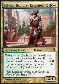 Selvala, Explorer Returned - Conspiracy (Rare) [CNS-51]