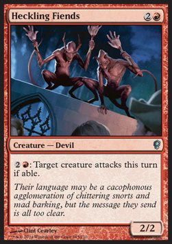 Heckling Fiends - Conspiracy (Uncommon) [CNS-145]