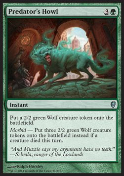 Predator's Howl - Conspiracy (Uncommon) [CNS-37]