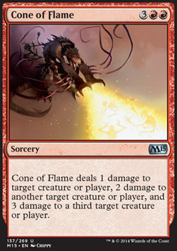 Cone of Flame - Magic 2015 (Uncommon) [M15-137]