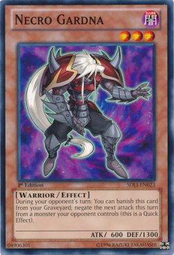 Necro Gardna - Structure Deck: The Realm of Light (Common) [SDLI-023]