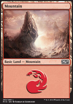 Mountain (V.2) - Magic 2015 (Land) [M15-263]