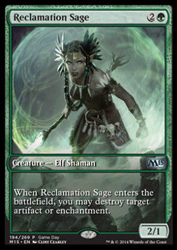 Reclamation Sage - Game Day Set Promos (Uncommon) [GDP-194]