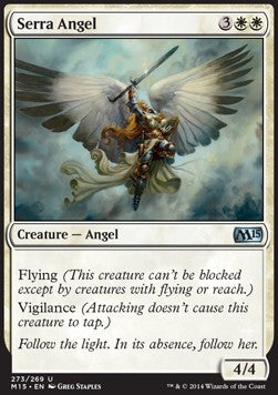 Serra Angel - Magic 2015 (Uncommon) [M15-273]