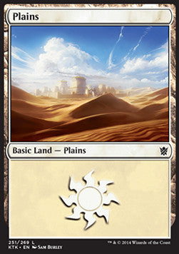 Plains (V.2) - Khans of Tarkir (Land) [KTK-251]