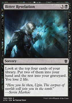 Bitter Revelation - Khans of Tarkir (Common) [KTK-65]