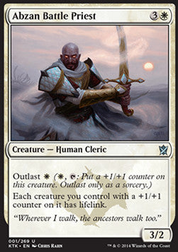 Abzan Battle Priest - Khans of Tarkir (Uncommon) [KTK-1]