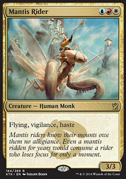 Mantis Rider - Khans of Tarkir (Rare) [KTK-184]