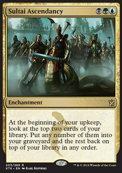 Sultai Ascendancy - Khans of Tarkir (Rare) [KTK-203]