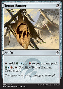 Temur Banner - Khans of Tarkir (Common) [KTK-226]