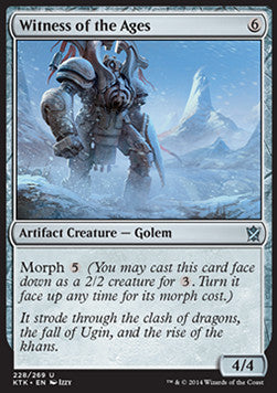 Witness of the Ages - Khans of Tarkir (Uncommon) [KTK-228]