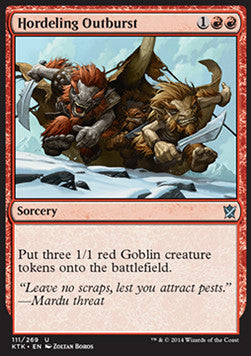 Hordeling Outburst - Khans of Tarkir (Uncommon) [KTK-111]