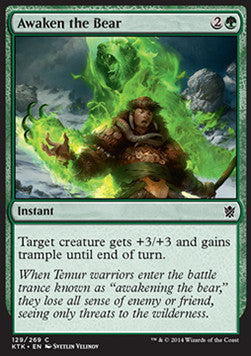 Awaken the Bear - Khans of Tarkir (Common) [KTK-129]