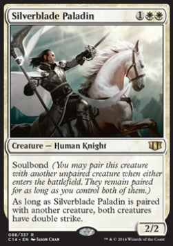 Silverblade Paladin - Commander 2014 (Rare) [C14-88]
