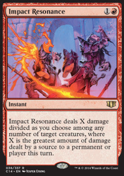 Impact Resonance - Commander 2014 (Rare) [C14-36]