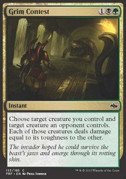 Grim Contest - Fate Reforged (Common) [FRF-153]