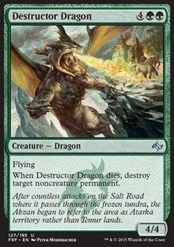 Destructor Dragon - Fate Reforged (Uncommon) [FRF-127]