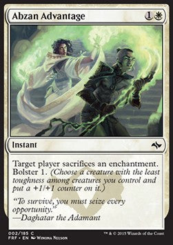 Abzan Advantage - Fate Reforged (Common) [FRF-2]