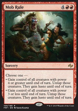 Mob Rule - Fate Reforged (Rare) [FRF-109]