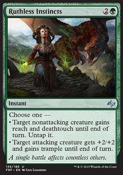 Ruthless Instincts - Fate Reforged (Uncommon) [FRF-136]