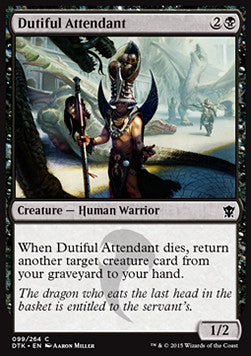Dutiful Attendant - Dragons of Tarkir (Common) [DTK-99]