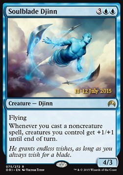 Soulblade Djinn - Magic Origins: Promos (Rare) [PORI-75]