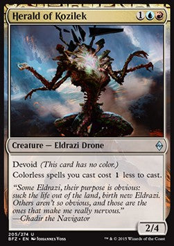Herald of Kozilek - Battle for Zendikar (Uncommon) [BFZ-205]