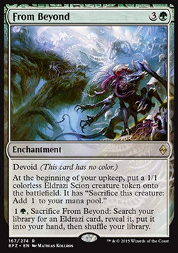 From Beyond - Battle for Zendikar (Rare) [BFZ-167]