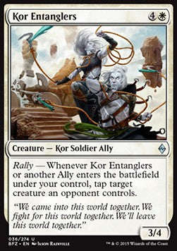 Kor Entanglers - Battle for Zendikar (Uncommon) [BFZ-36]