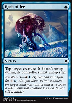 Rush of Ice - Battle for Zendikar (Common) [BFZ-84]